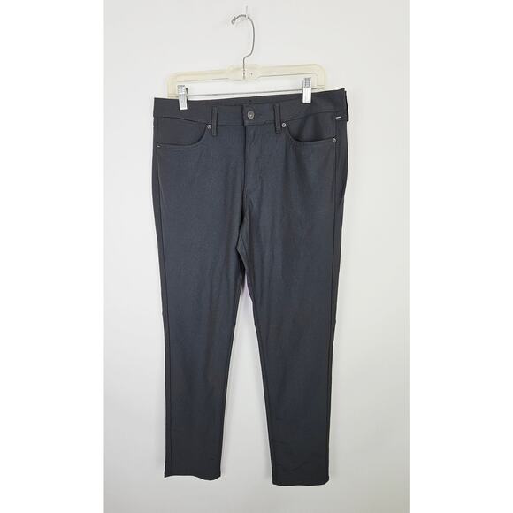 Mens American Eagle Gray Performance Pants Slim Fit Size 32x34 Golf Active Chino - Picture 1 of 12